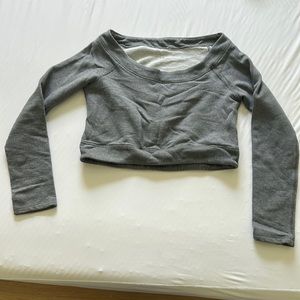 Lululemon cropped sweatshirt
